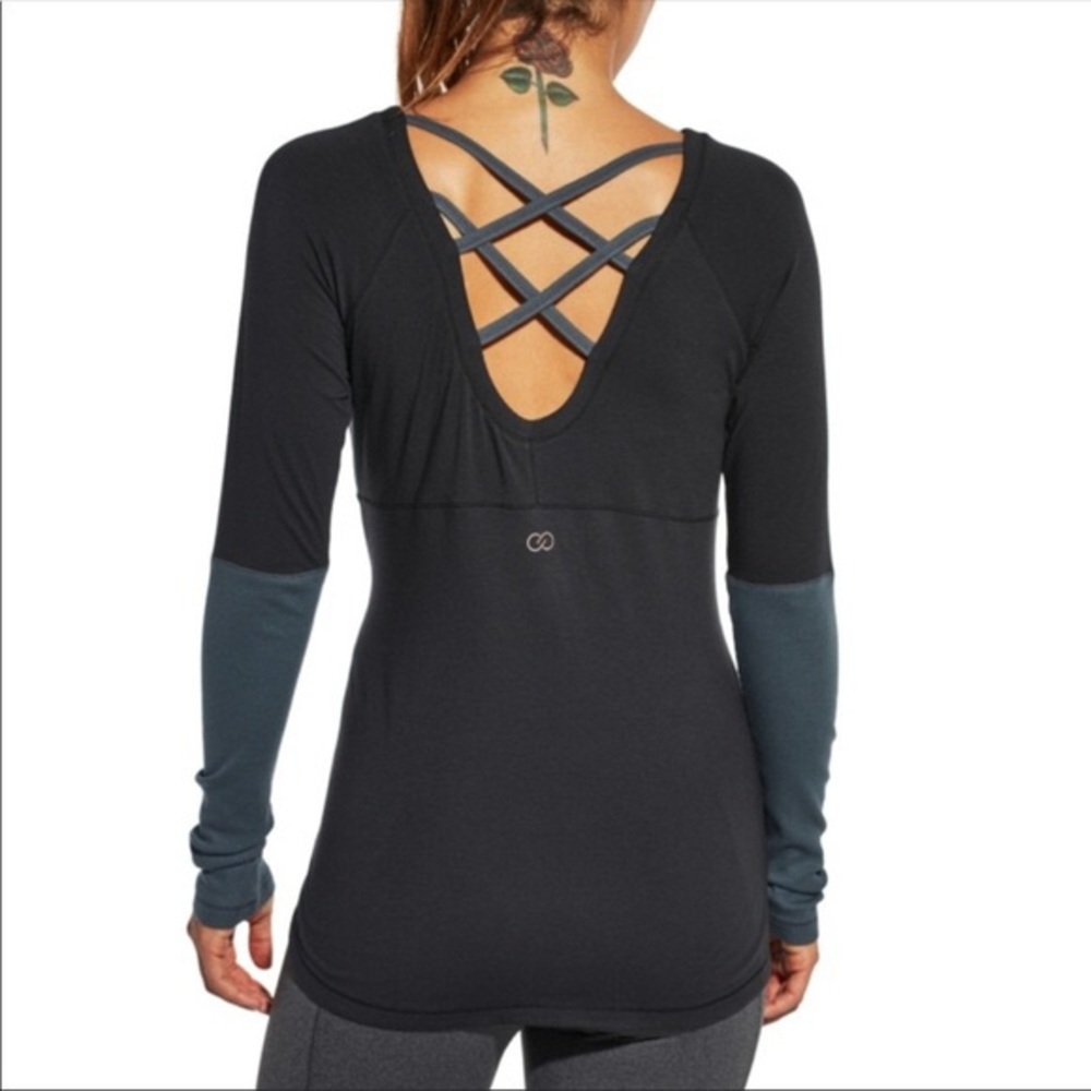Crossed Back Long Sleeve by CALIA Carrie Underwood